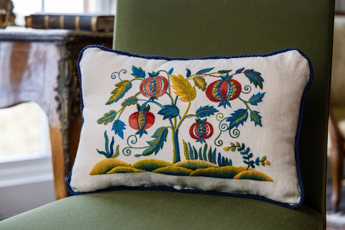 Jacobean Crewel Work