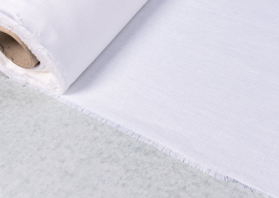 'Elizabethan' Evenweave linen - White