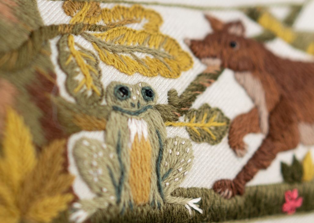 Aesop's Mirror Frame Kit – The Crewel Work Company