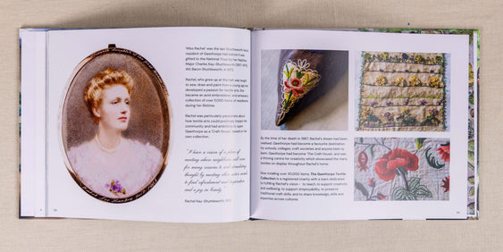 Embroidery in Three British Castles - Hardbound Book