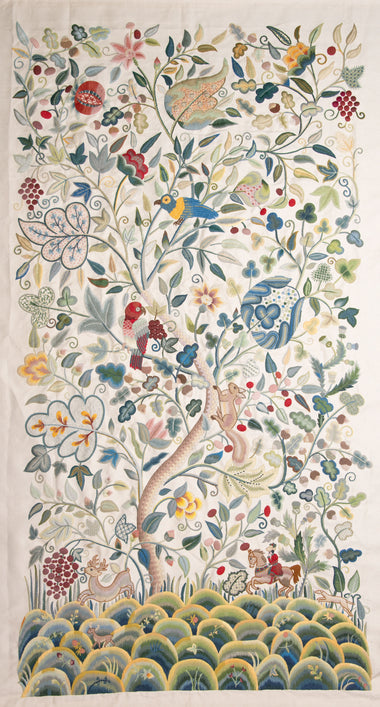 Gawthorpe Bed Hanging - A Crewel Work Masterpiece