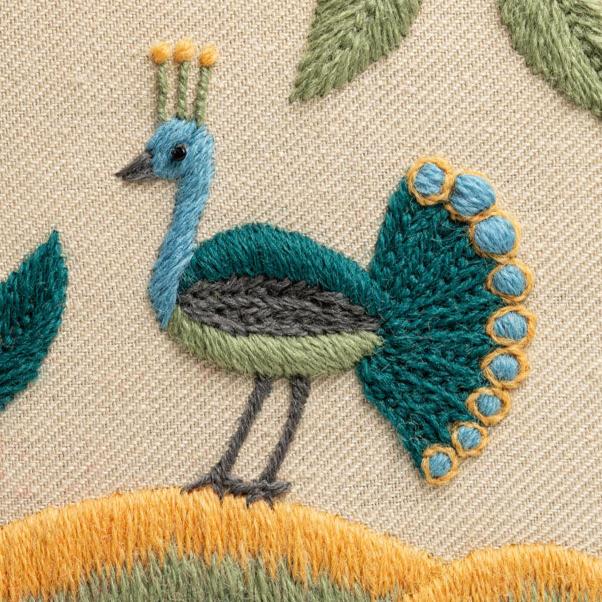 Gawthorpe Peacock Decoration Kit