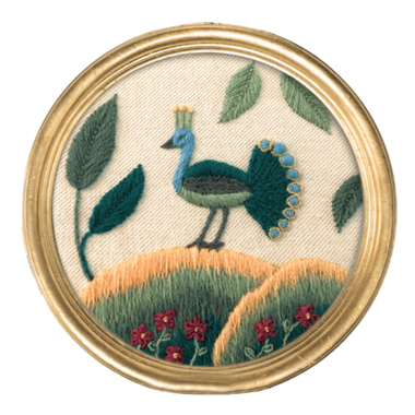 Gawthorpe Peacock Decoration - Festival Class with Phillipa Turnbull - 2 Feb Zoom Recording