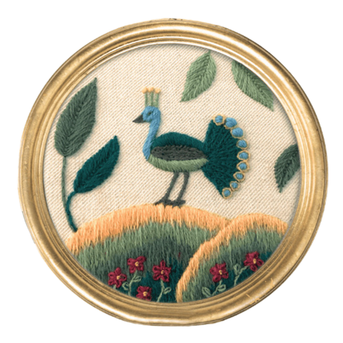 Gawthorpe Peacock Decoration - Festival Class with Phillipa Turnbull - 21 Feb Zoom Recording