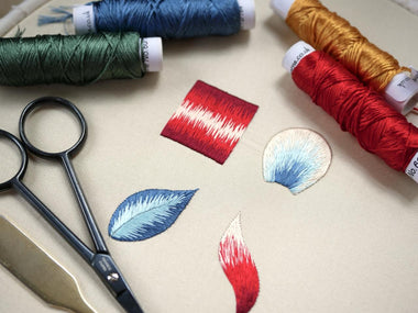 Silkwork for beginners Technique - Online Festival Class