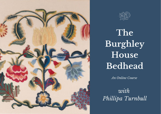The Burghley House Bedhead - Online Course with Phillipa Turnbull