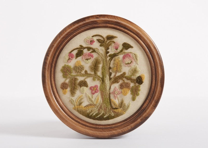 Elizabethan Oakapple Tree Crewel Embroidery Kit