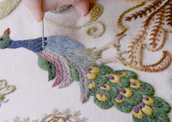 Jacobean Peacock - Online Course with Phillipa Turnbull