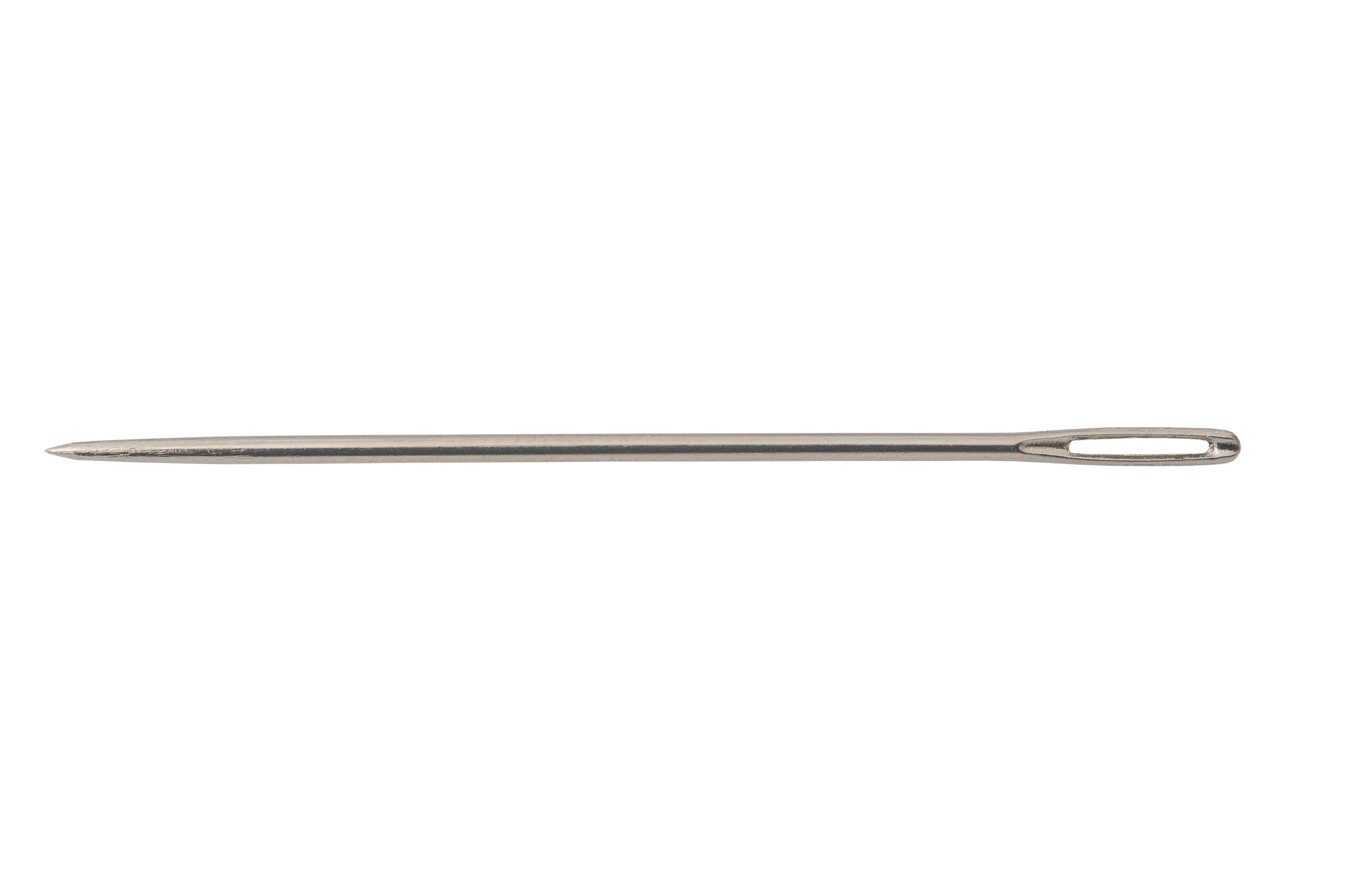 Prym Crewel Sticknadeln – 16 Stück, 41 Mm Lang, Mit Goldenem Öhr, Für Stickerei & Nähen
